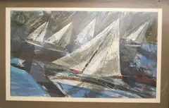 Howard Bradford, Spring Wind, Pencil signed at base