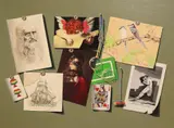 Contemporary School, El Amor y La Muerte, Goya engraving, and others