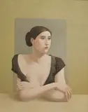 Alan Feltus, The Black Dress, 1979, Oil on canvas