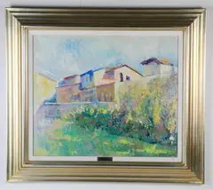 Edoardo Gordigiani, Umbria, Oil on canvas