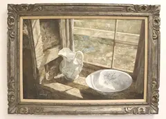 Early Spring Setting by Robert Sarsony, Oil on canvas, offered Feb 2024