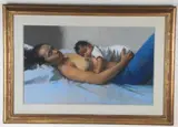Harvey Dinnerstein, Mani and Manisha, 1986, Ink signed and dated lower right hand corner