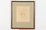 Charles Camoin, Portrait of Woman, Color lithograph.