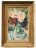 Piero Poraccia, Summer Bouquet, circa 1931, Oil on board