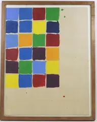Pat Lipsky, Untitled Abstract, Gouache on paper