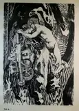 Leo Russell, Plate No. 1: Autolatry, circa 1969, Pencil signed, titled, and numbered at base