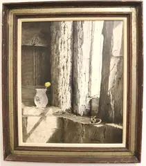 Robert Sarsony, The Dandelion, 1972, Oil on gesso