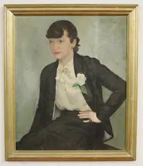 Ruth Wilcox, Portrait of R, Oil on canvas