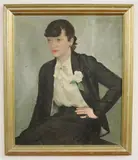 Ruth Wilcox, Portrait of R, Oil on canvas