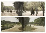 Harold Altman, Four works: "Luxembourg I 1983," "Luxembourg II 1983," "Luxembourg III 1983," and "Luxembourg IV 1983,", Pencil titled, numbered, signed, and editioned as follows: (1) "Luxembourg I 1983" 206/285; (2) "Luxembourg II 1983" 206/285; (3) "Luxembourg III 1983" 206/285 and (4) "Luxembourg IV 1983" 206/285