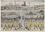L. S. Lowry, Untitled, Laurence Stephen Lowry RA (1887-1976) ‘Britain at Play’ offset lithograph