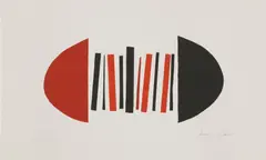Terry Frost, Untitled, 2001 screenprint and collage