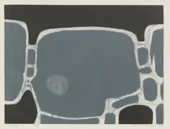 John Brunsdon, Untitled, John Brunsdon (1933-2014) 'Landscape II' etching and aquatint
