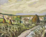 Leslie Woollaston, Untitled, oil on canvas 46 x 56cm