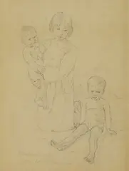 Bernard Fleetwood-Walker, Untitled, pencil 25 x 20cm .