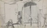 Laura Knight, Untitled, pencil 19.7 x 31.5cm