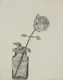 Derrick Greaves, Untitled, pencil 68 x 49.5cm .