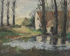 Paul Earee, Untitled, oil on board 51 x 61cm .