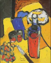 Daniel Mathé, Untitled, oil on canvas 61 x 51cm .