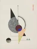 Krista Rosenkilde, Untitled, both signed 'Krista Rosenkilde' in pencil l.r.
