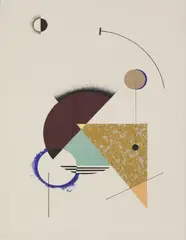 Untitled by Krista Rosenkilde, both signed 'Krista Rosenkilde' in pencil l.r., sold Feb 2022