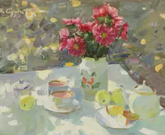 Sergey Kovalenko, Untitled, oil on canvas 48.5 x 59cm