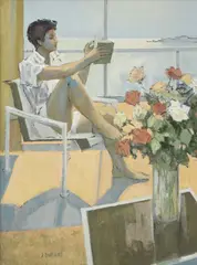 Jean Durand, Untitled, oil on canvas 81 x 60cm .