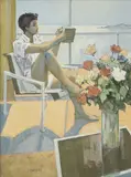 Jean Durand, Untitled, oil on canvas 81 x 60cm .