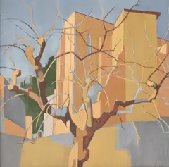 Jean Durand, Untitled, oil on canvas 60 x 60cm .