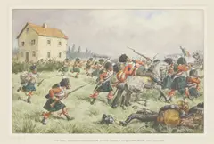 Richard Simkin, Untitled, watercolour 27 x 37cm