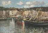 Ezelino Briante, Untitled, oil on canvas 50 x 70cm .