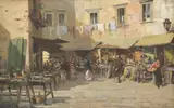 Vincenzo Canino, Untitled, oil on canvas 41 x 61cm .