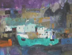 Caroline Bailey, Untitled, mixed media on paper 40.5 x 48cm .
