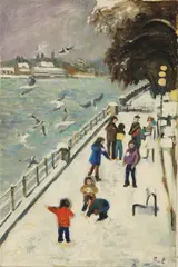 Paul, Untitled, oil on canvas 66 x 50.5cm