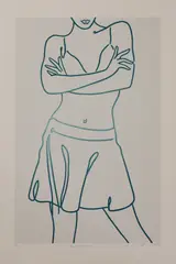 Untitled by Lucie Bennett, each signed 'Lucie Bennett' in pencil l.r., sold Feb 2022