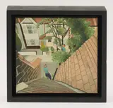 Simon Black, Untitled, oil on canvas 15.8 x 15.5cm .