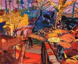 Rsw Rgi Glen Scouller, ' Wild garden in Carradale '