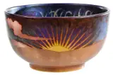 Zsolnay, Landscape Art Pottery Bowl