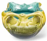 Hector Guimard, Glazed Ceramic Jardiniere, Ca. 1900