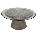 Warren Platner, Coffee Table with Round Glass Top