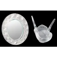 Table Mirror Together With A Dove by Lalique, sold Sep 2026