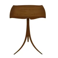 Wendell Castle, Dictionary Stand, 1980, Oak