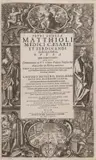 Pietro Andrea Mattioli, De Medica Materia with Commentaries, 1674, Large folio, period full leather binding