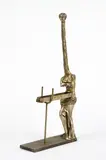 Venus à la giraffe by Salvador Dalí, 1973, Bronze mit beweglichen Elementen, silbern patiniert und partiell poliert, sold Jan 2024
