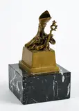 San Narciso de las Moscas by Salvador Dalí, 1974, Bronze, poliert. Auf Marmorsockel, sold Jan 2024