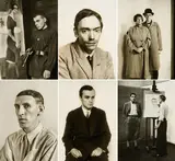 August Sander, Künstlerporträts, 1974, Mappe mit 12 Gelatinesilberabzügen auf Karton montiert. In der originalen Box