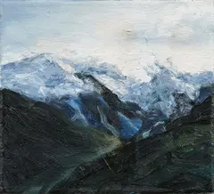 Karin Kneffel, Ohne Titel, 1988, Öl auf Leinwand