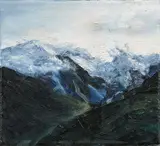 Karin Kneffel, Ohne Titel, 1988, Öl auf Leinwand