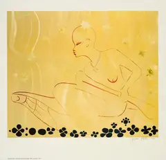 Aurora by Sigmar Polke, 1971/2000, Farboffset auf beschichtetem Papier, sold Sep 2024