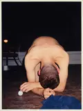 Paul, nude, golfball by Wolfgang Tillmans, 1994, C-Print auf Fujicolor, sold Dec 2023